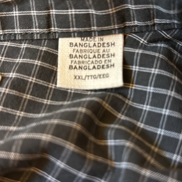 VTG Men’s Levi’s Plaid Collared Short Sleeve Button Down Pocketed Shirt , XXL - Picture 5 of 6